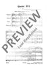 String Quartet D major - Full Score