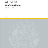 Fünf Lönslieder