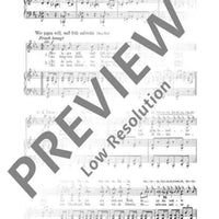 Liederreigen nach Volksweisen - Score