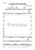 A Jubilant Fanfare - Trombone 2