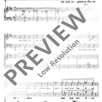 Drei Porträtstudien - Score