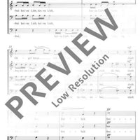 Bei einer Trauung - Choral Score