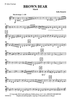 Brown Bear - Eb Alto Clarinet