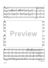 Water Music Selections for Trombone Quartet - Score