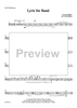 Lyric for Symphonic Band - Trombone 2