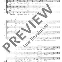 Spanische Szenen - Choral Score