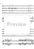 Concertino à cinq - Score