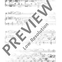 Chamber music No. 3 - Piano Score and Solo Part