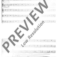 Drei französische Chöre - Choral Score