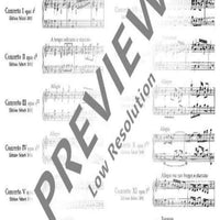 Organ Concerto No. 7 B Major - Organ Reduction