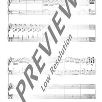 Organ Concerto No. 12 B Major - Organ Reduction