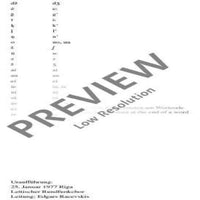 Mate saule - Choral Score