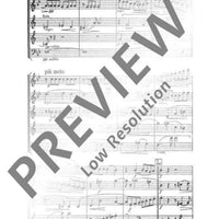 Bläserquintett B flat major - Score and Parts