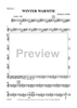 Winter Warmth - for Large Percussion Ensemble - Marimba 1