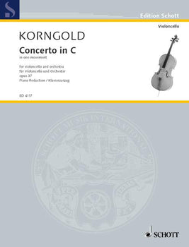 Concerto in C - Piano Score With Solo Part