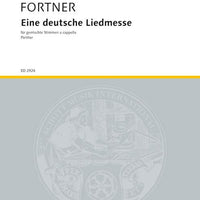 Eine deutsche Liedmesse - Choral Score