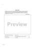 Title Page,  Foreword and Contents - Bonus Material