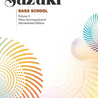 Suzuki Bass School, Volume 3 - Piano Accompaniment