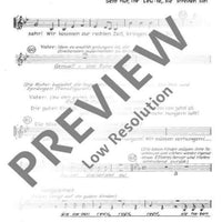 Armer, kleiner Tanzbär - Choral Score