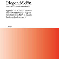 Igeden földön - Choral Score