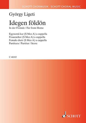 Igeden földön - Choral Score