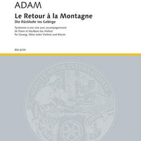 Die Rückkehr in's Gebirge