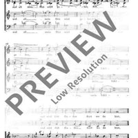 Fünf Chöre - Choral Score