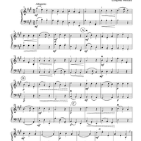 Two Minuets - from Notebook for Nannerl