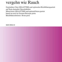 vergehn wie Rauch - Set of Parts