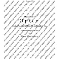 Musical Offering (Musical Sacrifice) - Set of Parts