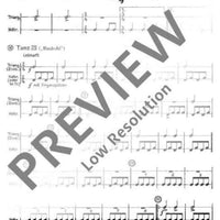 Die Bettlerhochzeit - Percussion