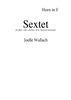 Sextet - F Horn