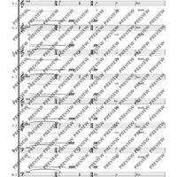 Christus factus est - Choral Score