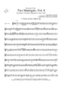 Two Madrigals, Vol. 8 - from Morley's "First Book of Madrigals to 4 Voices" (1594) - Bb Trumpet 1