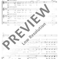 Agnus Dei - Choral Score