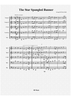 The Star-Spangled Banner - Score