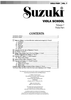 Suzuki Viola School, Volume 7 - Viola Part