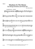 Shadows in the House -  for String Orchestra and Drum Set - Violin 1