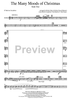 The Many Moods of Christmas: Suite No. 1 - Eb Baritone Sax