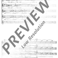 Drei französische Chöre - Choral Score