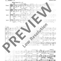 Das Weltgericht - Choral Score