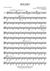 Bolero for Band - Eb Contra Alto Clarinet