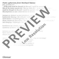 El Roi-Impressionen - Choral Score