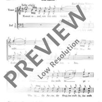 Zwei kleine Chöre - Choral Score