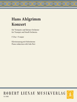 Concerto F Major - Piano Score With Solo Part
