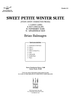 Sweet Petite Winter Suite (Four Candy Character Pieces) - Contents