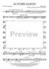 Autumn Leaves (Les feuilles mortes) - Bb Tenor Sax