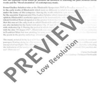 Ich bin so allein - Choral Score