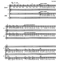 In taberna quando sumus - Choral Score