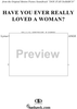 Have You Ever Really Loved a Woman?